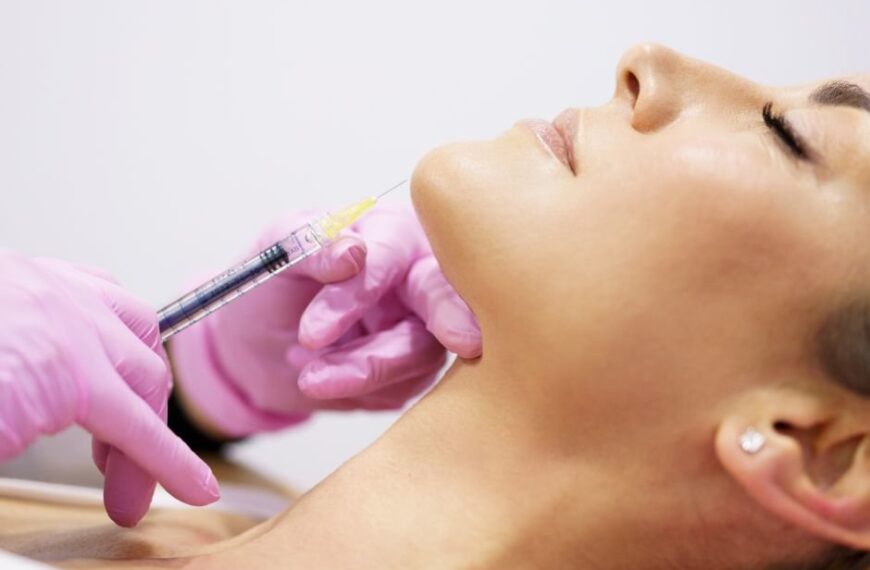 Can Botox lift your chin?
