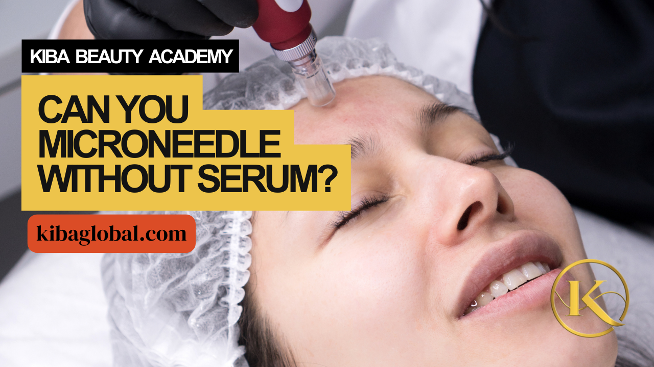 Can You Microneedle Without Serum?