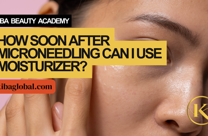 How soon after microneedling can I use moisturizer