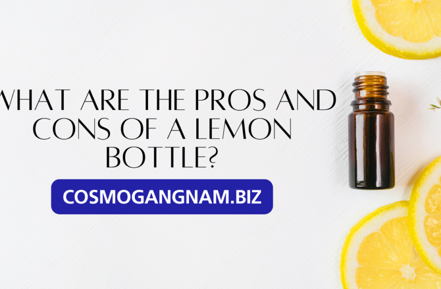 What Are The Pros And Cons Of A Lemon Bottle?